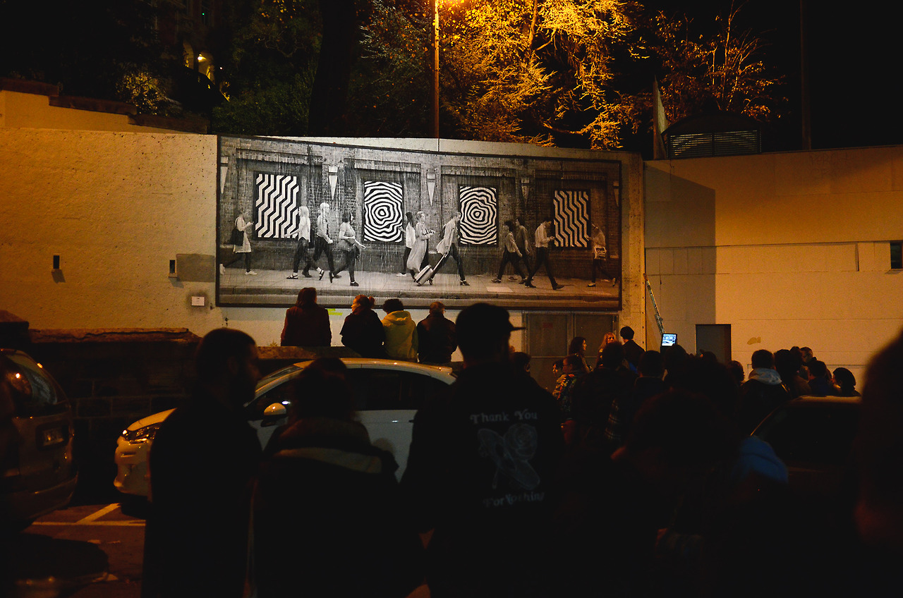 Collage de Jordan Seiler, Décembre 2017 — M.U.R Saint-Étienne