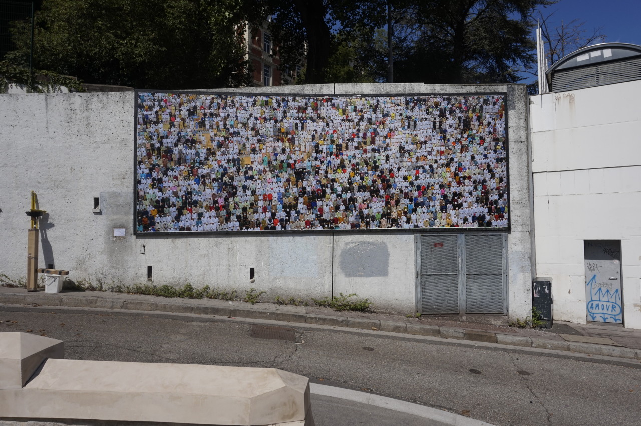 Collage « Eid prayers » de Inconnu, Septembre 2022 — M.U.R Saint-Étienne