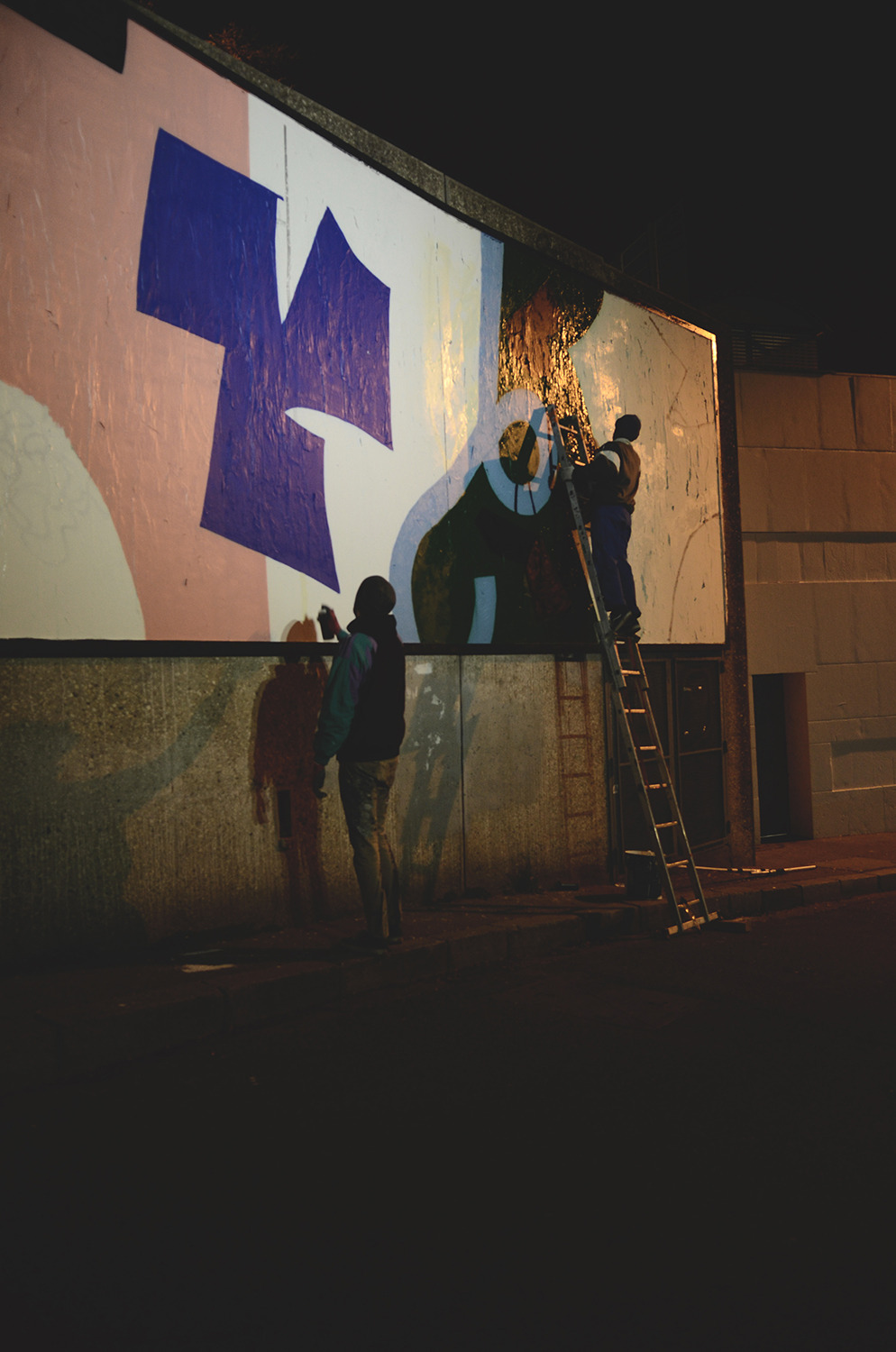 Collage de Inconnu, Décembre 2015 — M.U.R Saint-Étienne