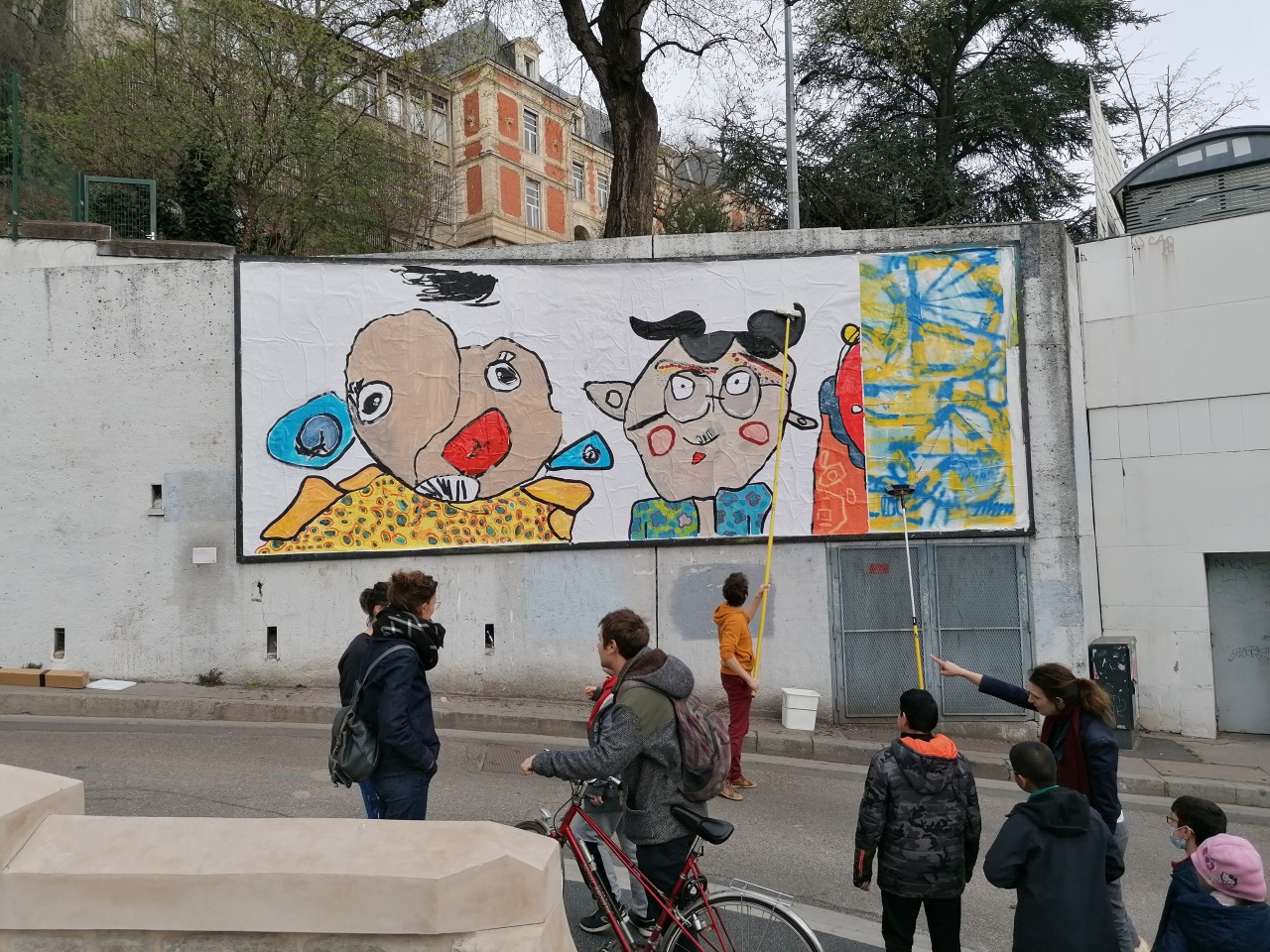 Collage de Inconnu, Mars 2022 — M.U.R Saint-Étienne