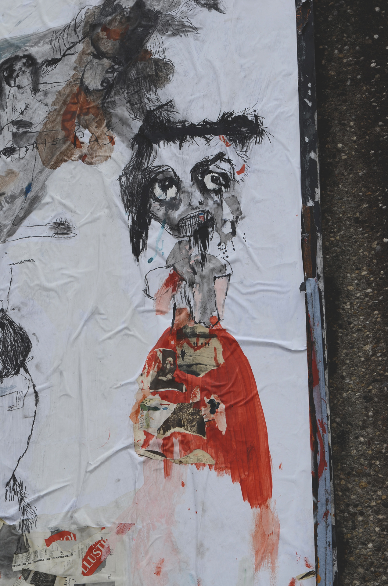 Collage de Juliette Zanon, Février 2015 — M.U.R Saint-Étienne