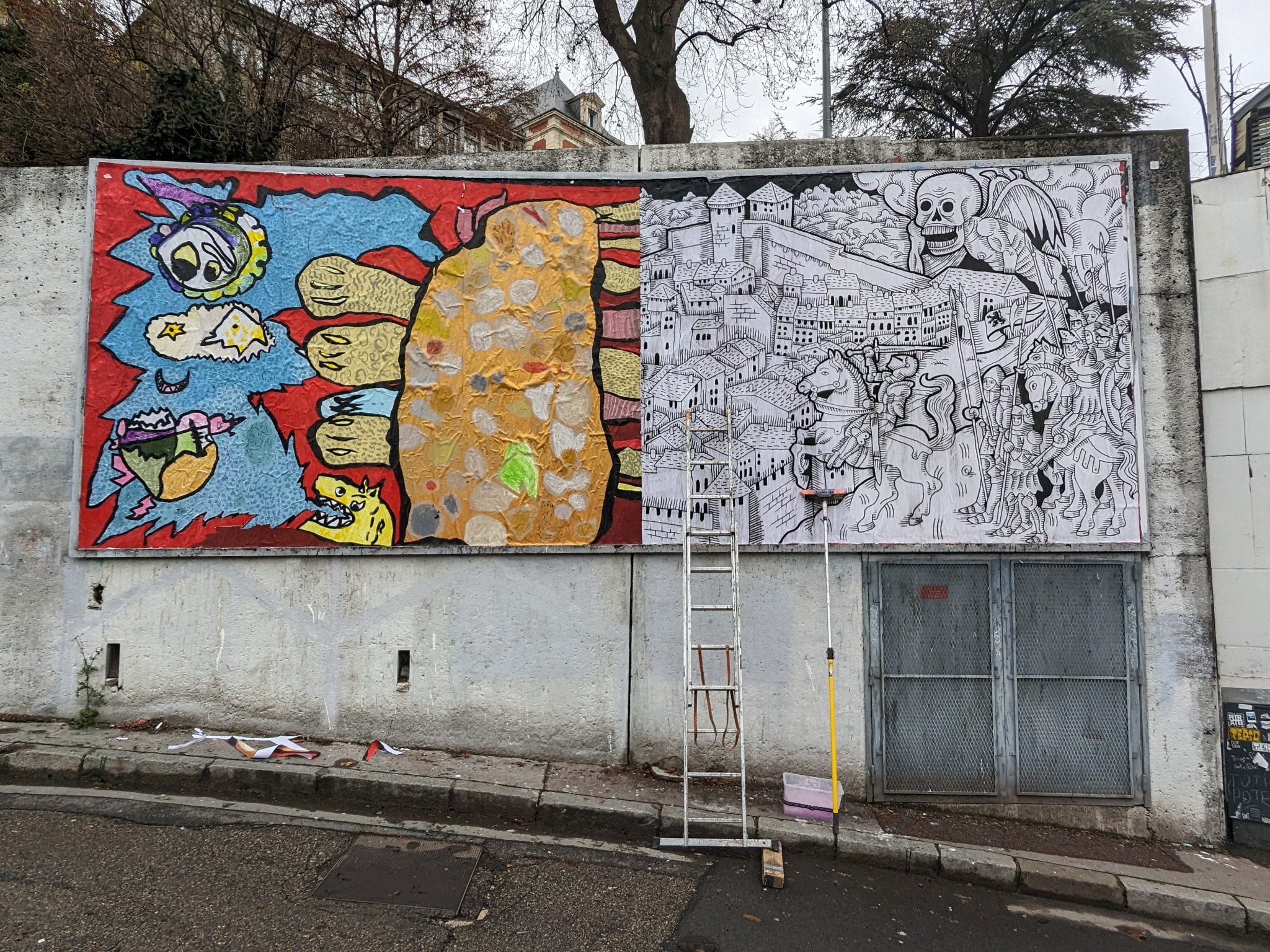 Collage de Le Mur des Enfants, Décembre 2023 — M.U.R Saint-Étienne