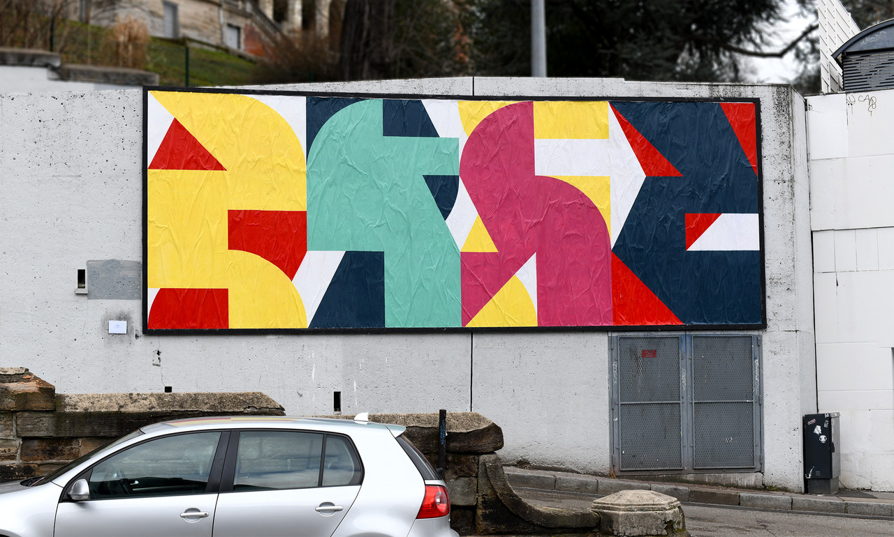 Collage de Eltono, Mars 2018 — M.U.R Saint-Étienne
