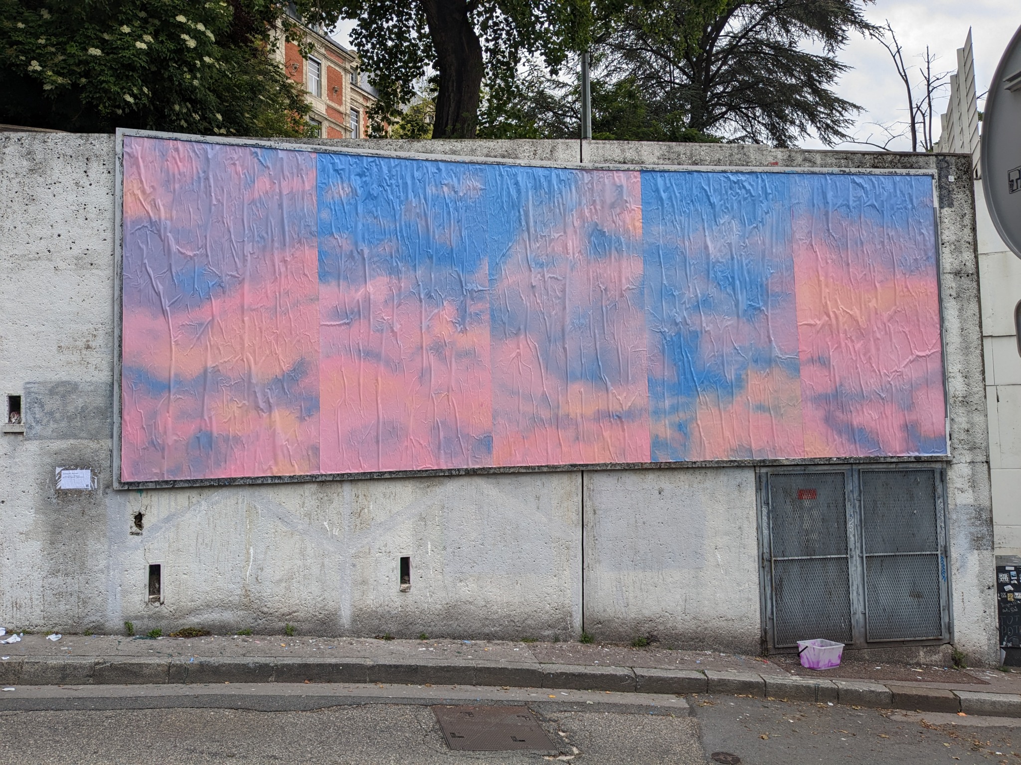 Collage « Les rêves d'Eschyle » de Juin2024, Juin 2024 — M.U.R Saint-Étienne
