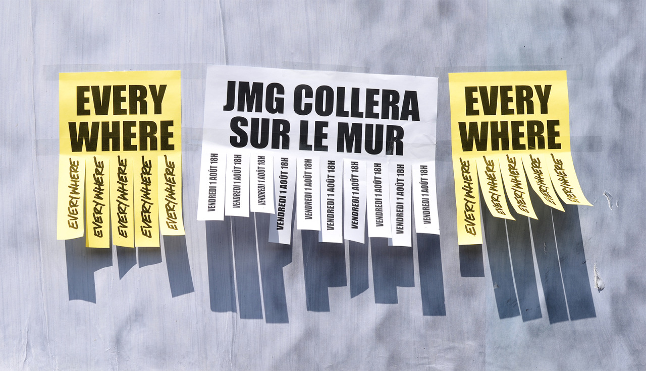 Collage de Inconnu, Juillet 2014 — M.U.R Saint-Étienne