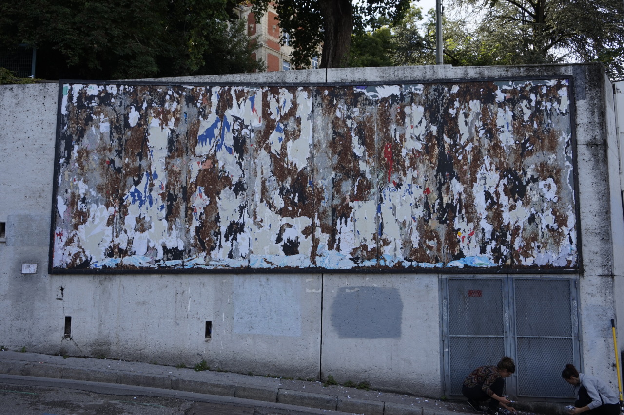 Collage de Inconnu, Août 2021 — M.U.R Saint-Étienne