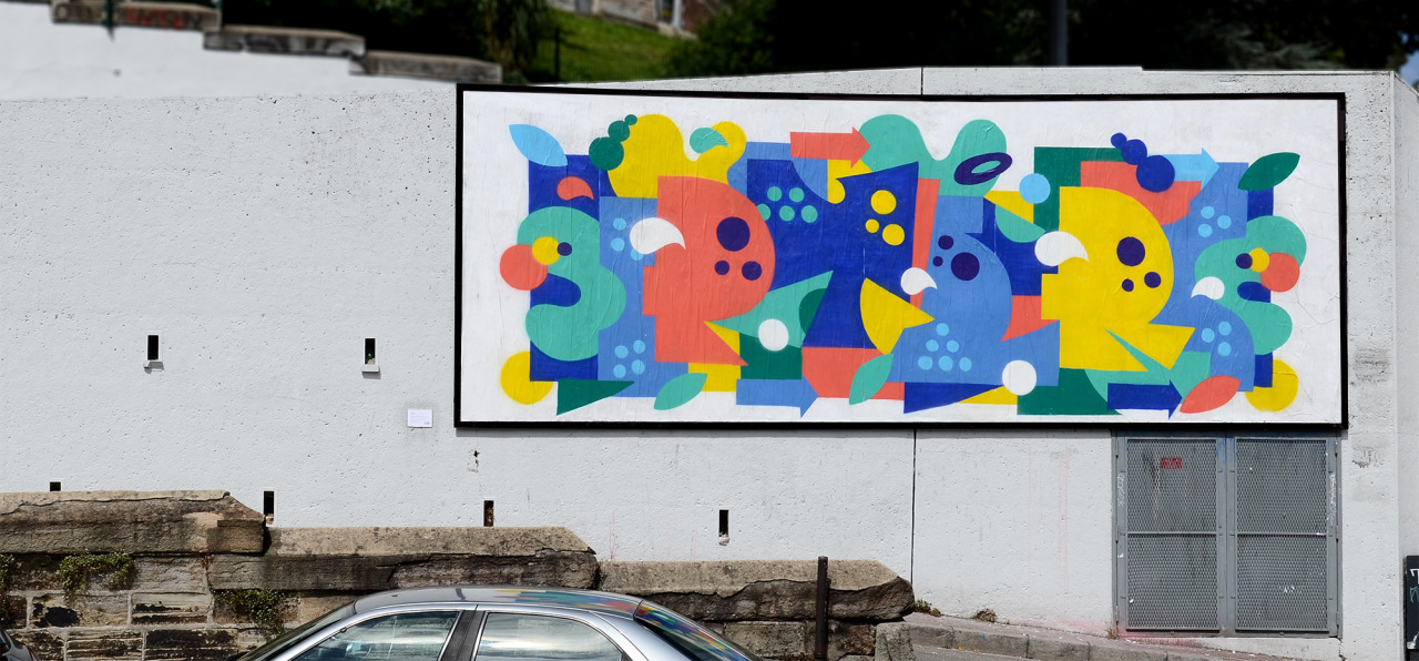 Collage de Inconnu, Août 2016 — M.U.R Saint-Étienne
