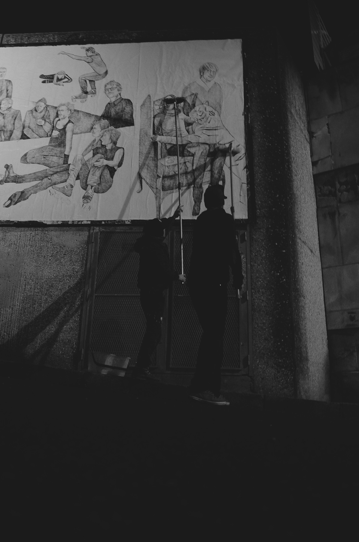 Collage de Laure Françoise, Janvier 2015 — M.U.R Saint-Étienne