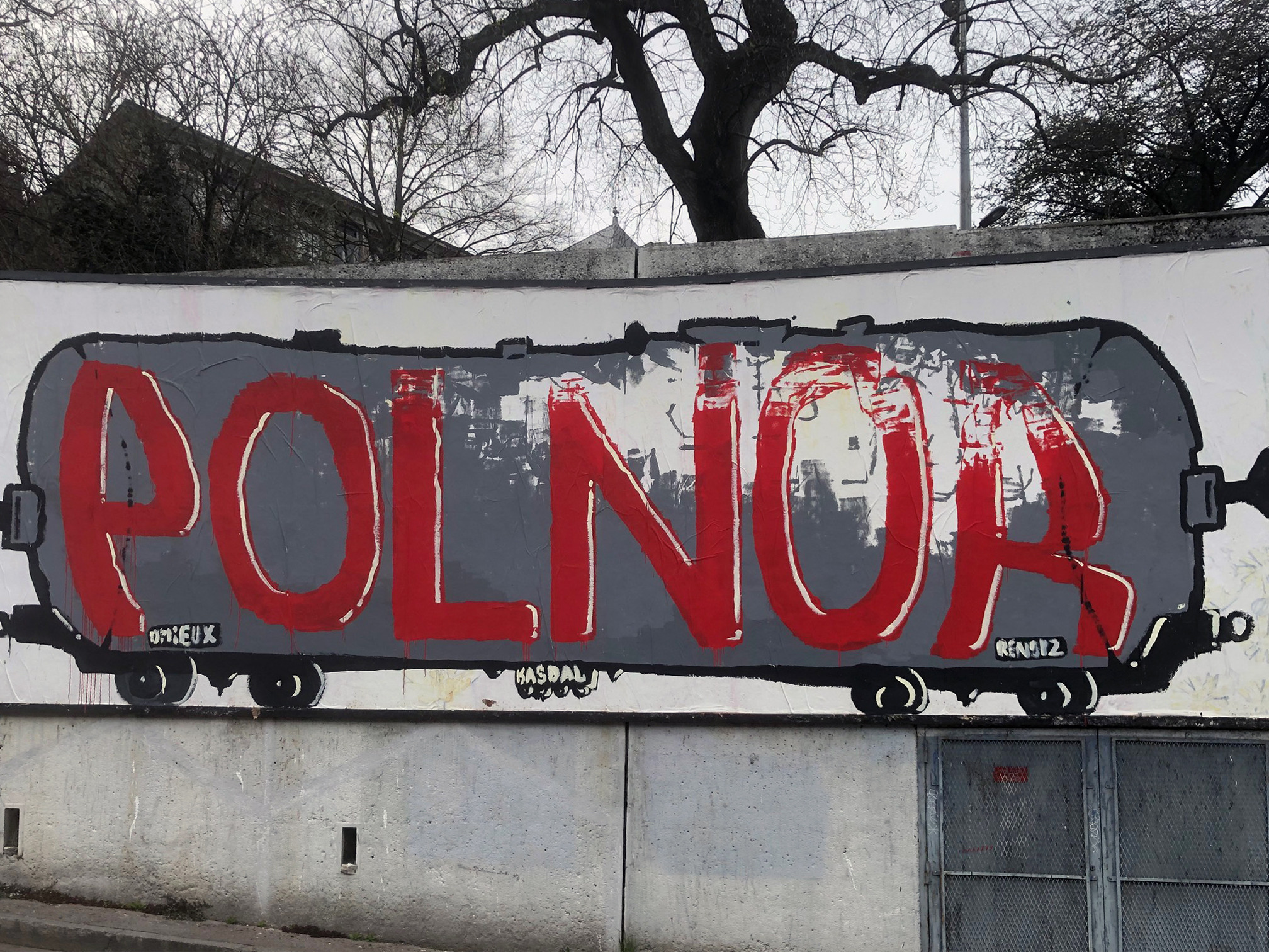 Collage de PLNR, POLNOR, Mars 2025 — M.U.R Saint-Étienne