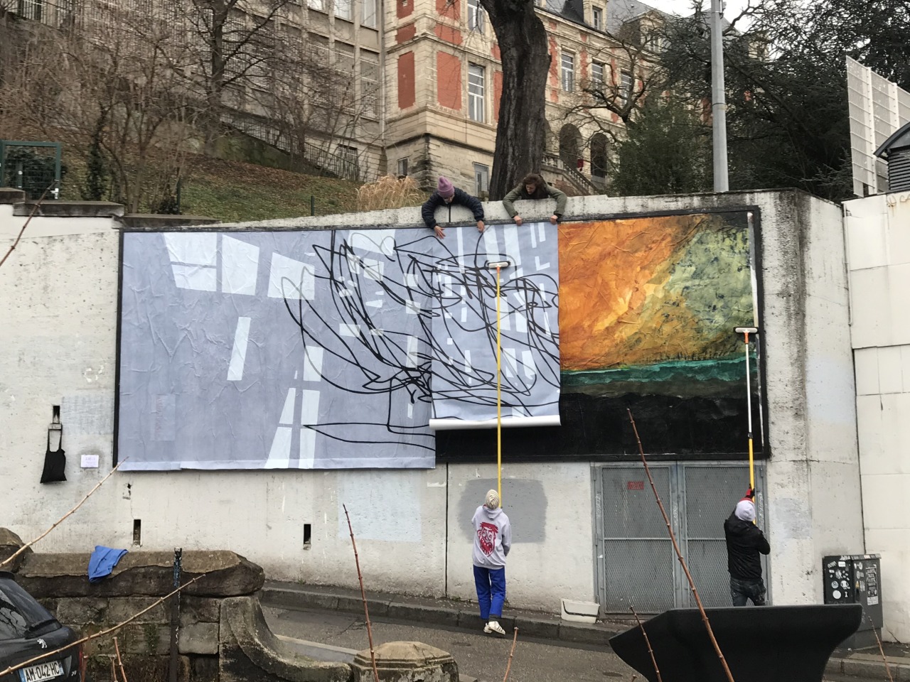 Collage de Camille Beauplan, Mars 2020 — M.U.R Saint-Étienne