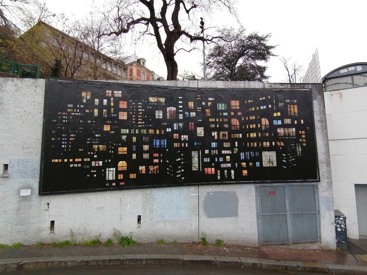 Collage de Anne Laure Maison, Décembre 2020 — M.U.R Saint-Étienne