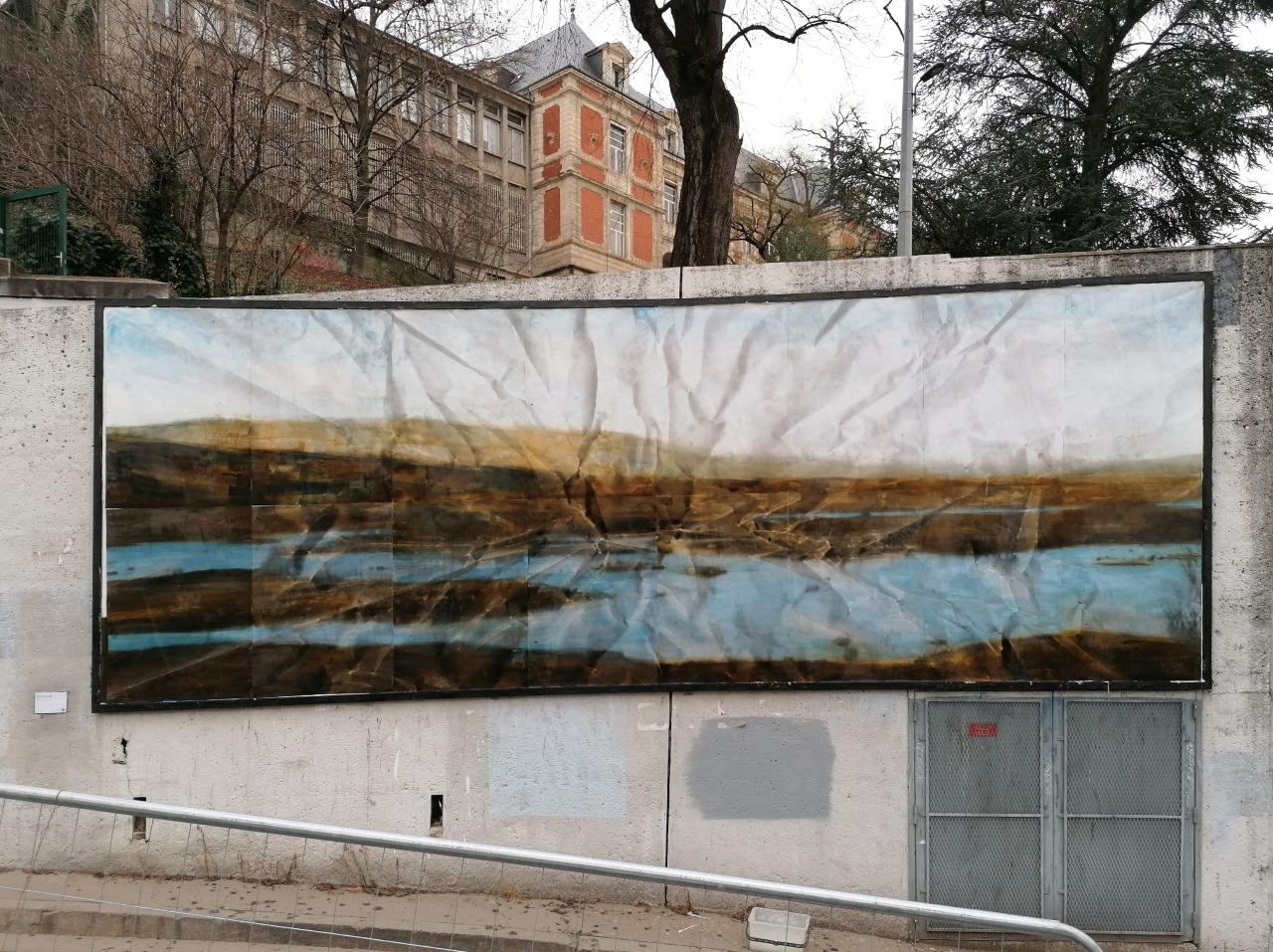 Collage de Eva Nielsen, Février 2021 — M.U.R Saint-Étienne