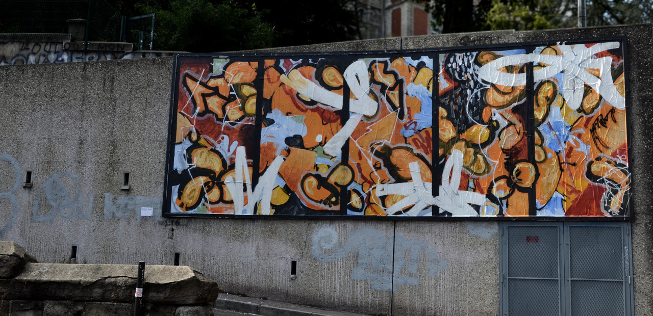 Collage de Inconnu, Septembre 2014 — M.U.R Saint-Étienne