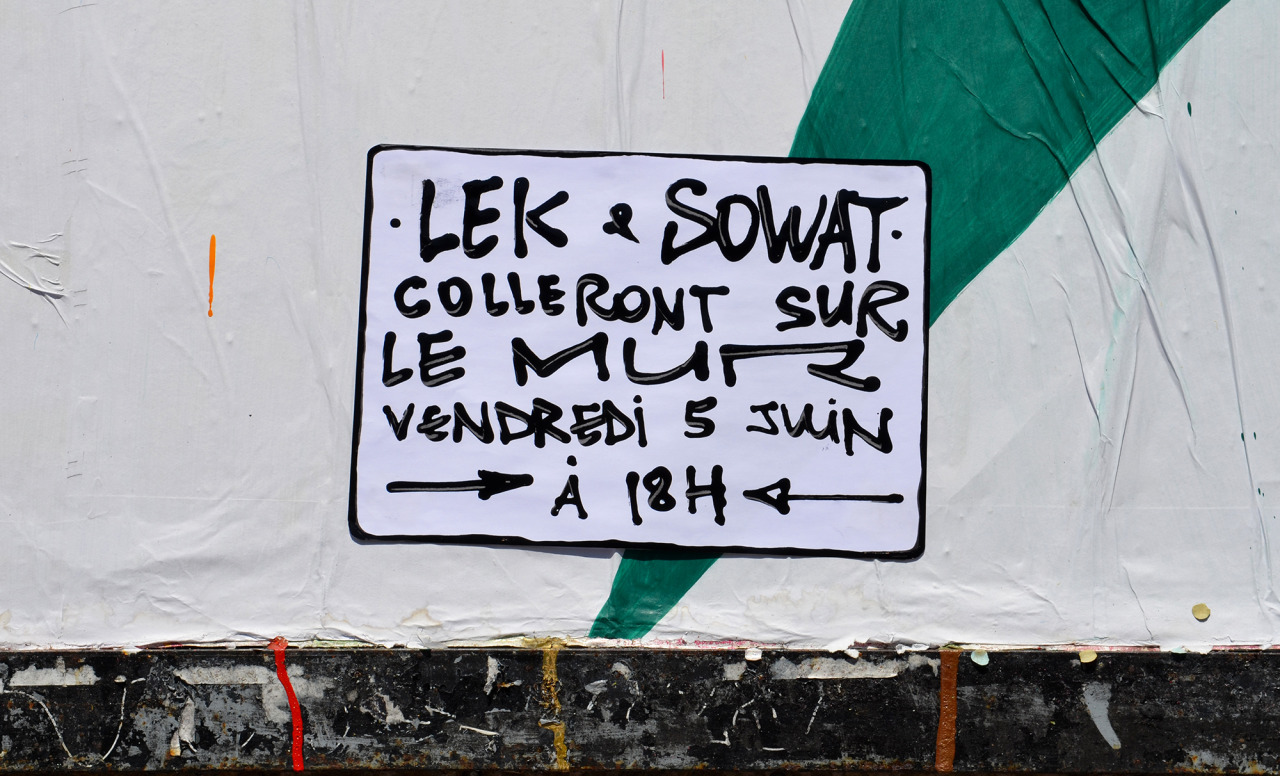 Collage de Inconnu, Mai 2015 — M.U.R Saint-Étienne