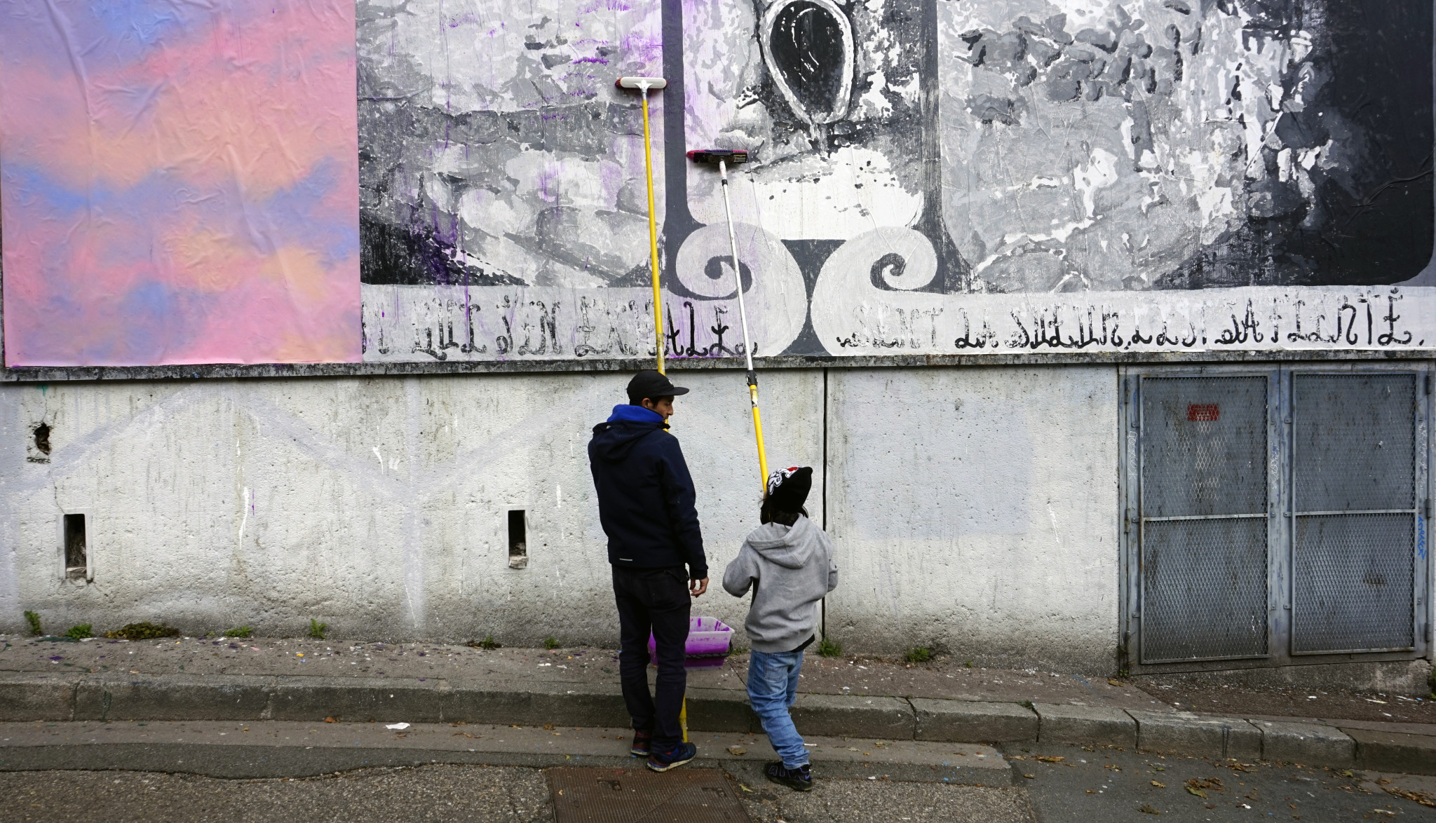 Collage « Les rêves d'Eschyle » de Juin2024, Juin 2024 — M.U.R Saint-Étienne