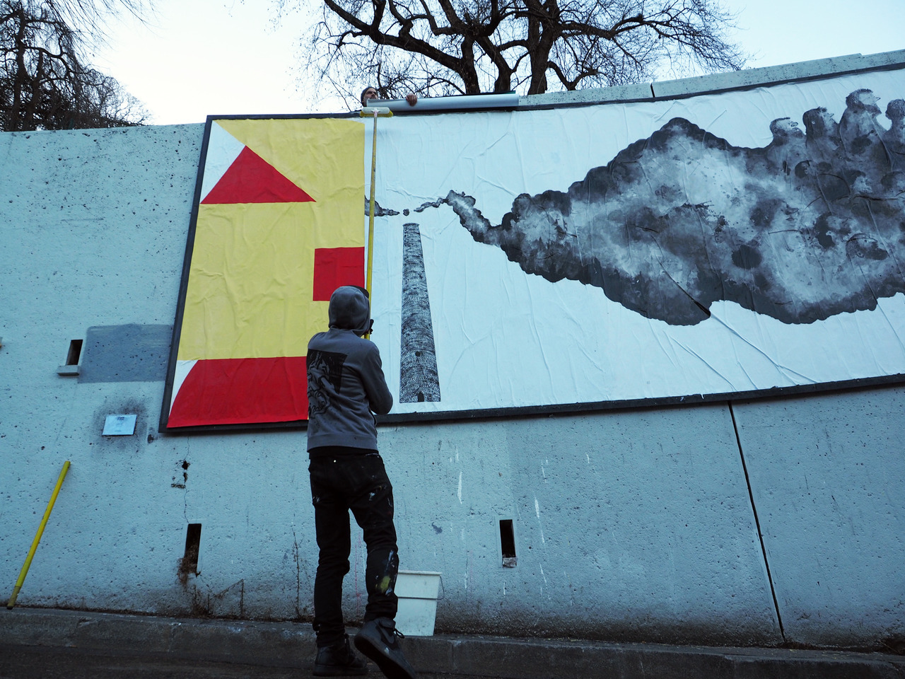 Collage de Eltono, Mars 2018 — M.U.R Saint-Étienne