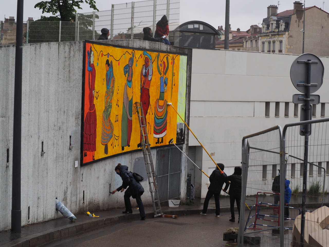 Collage de Alexandro Roberto, Mai 2021 — M.U.R Saint-Étienne