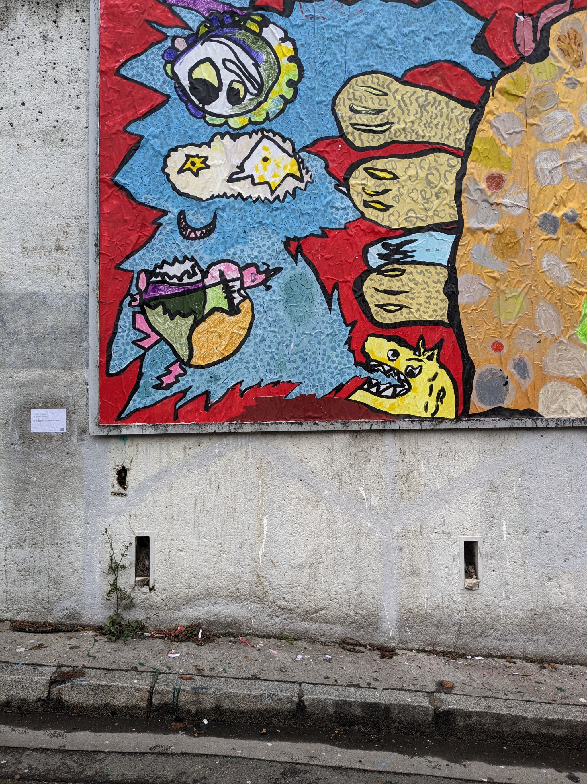Collage de Le Mur des Enfants, Décembre 2023 — M.U.R Saint-Étienne