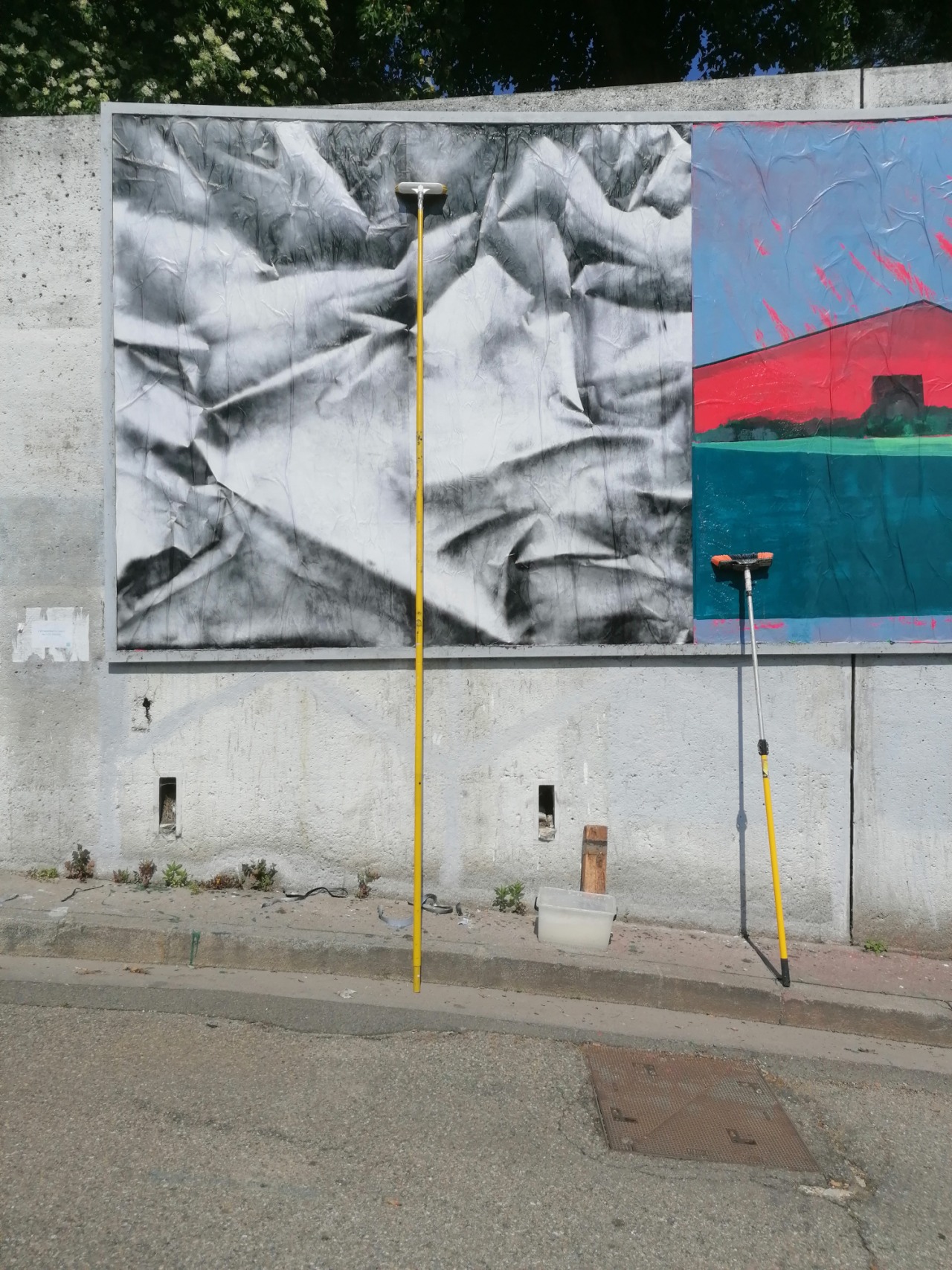Collage de Camille Gendron, Juin 2023 — M.U.R Saint-Étienne