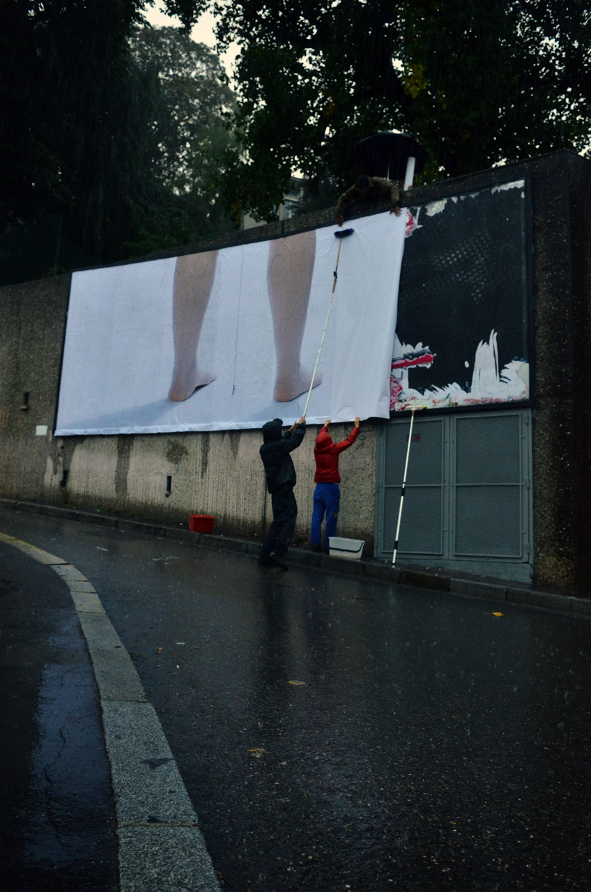 Collage de Inconnu, Octobre 2013 — M.U.R Saint-Étienne
