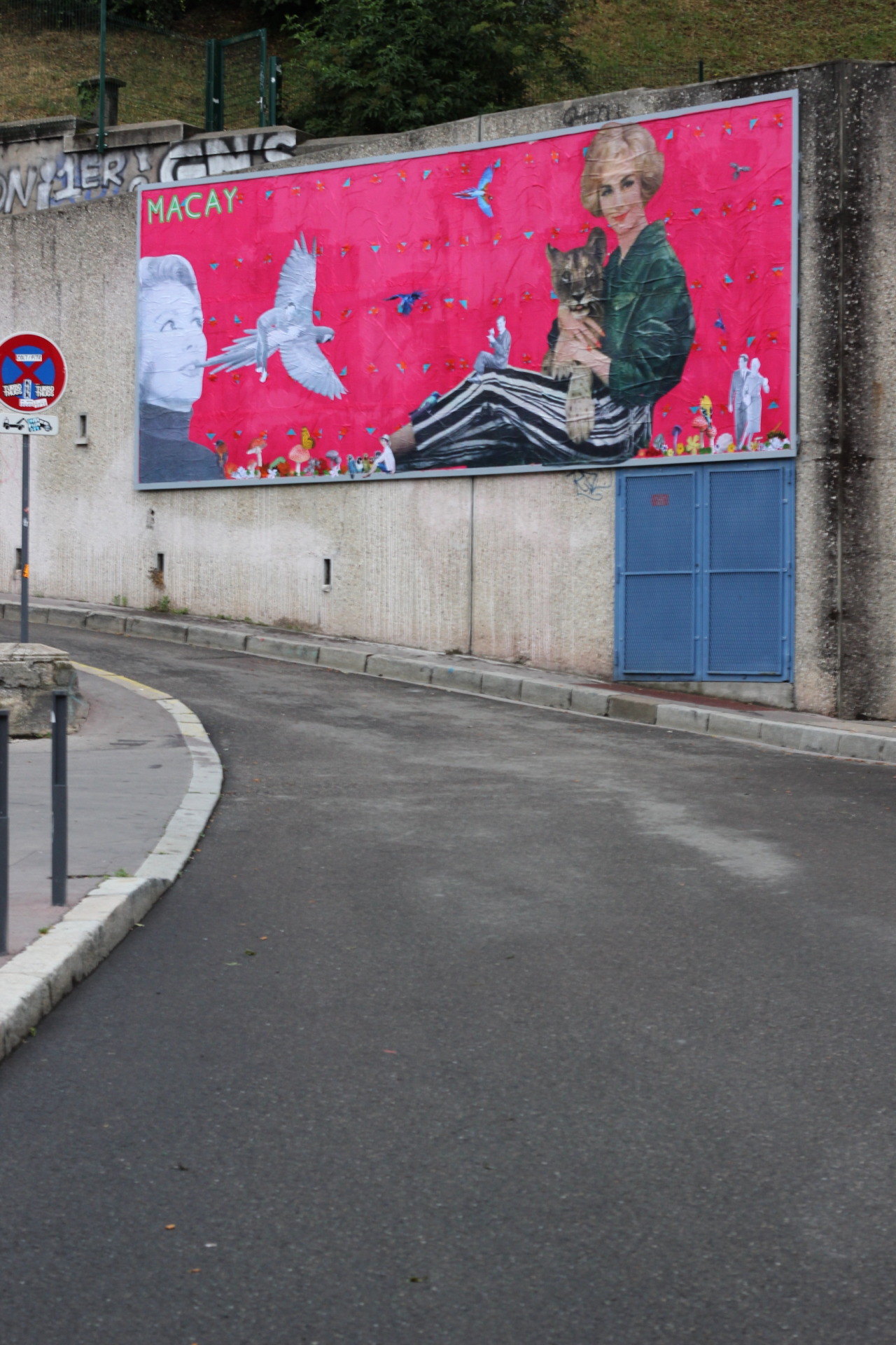 Collage de Inconnu, Juillet 2013 — M.U.R Saint-Étienne