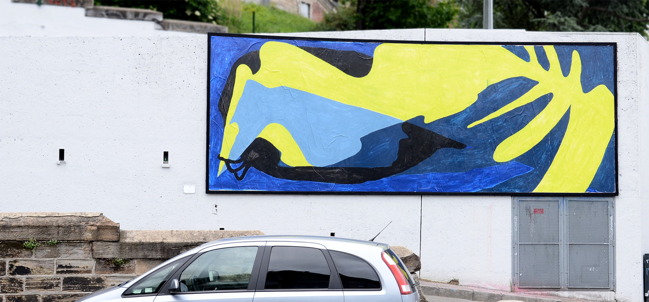 Collage de Inconnu, Juin 2016 — M.U.R Saint-Étienne