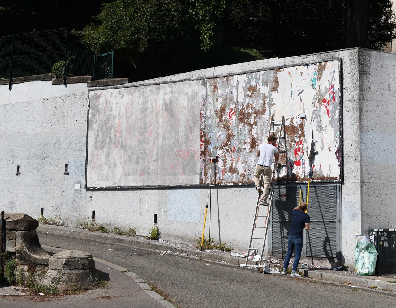 Collage de Inconnu, Septembre 2019 — M.U.R Saint-Étienne