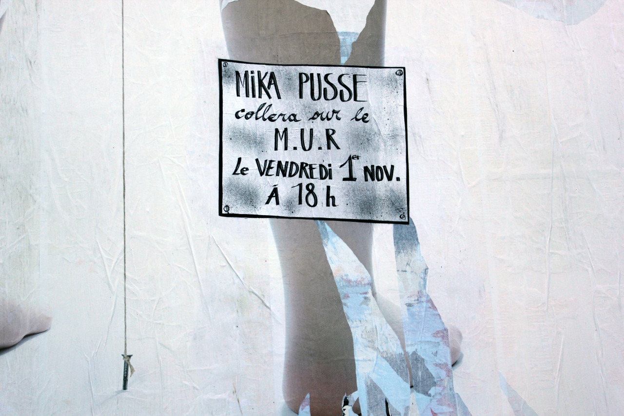 Collage de Inconnu, Octobre 2013 — M.U.R Saint-Étienne