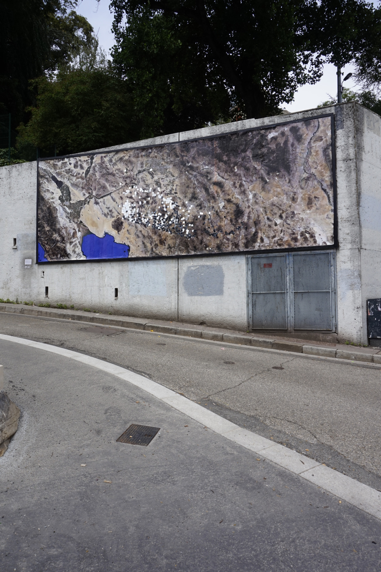 Collage de Inconnu, Juillet 2022 — M.U.R Saint-Étienne