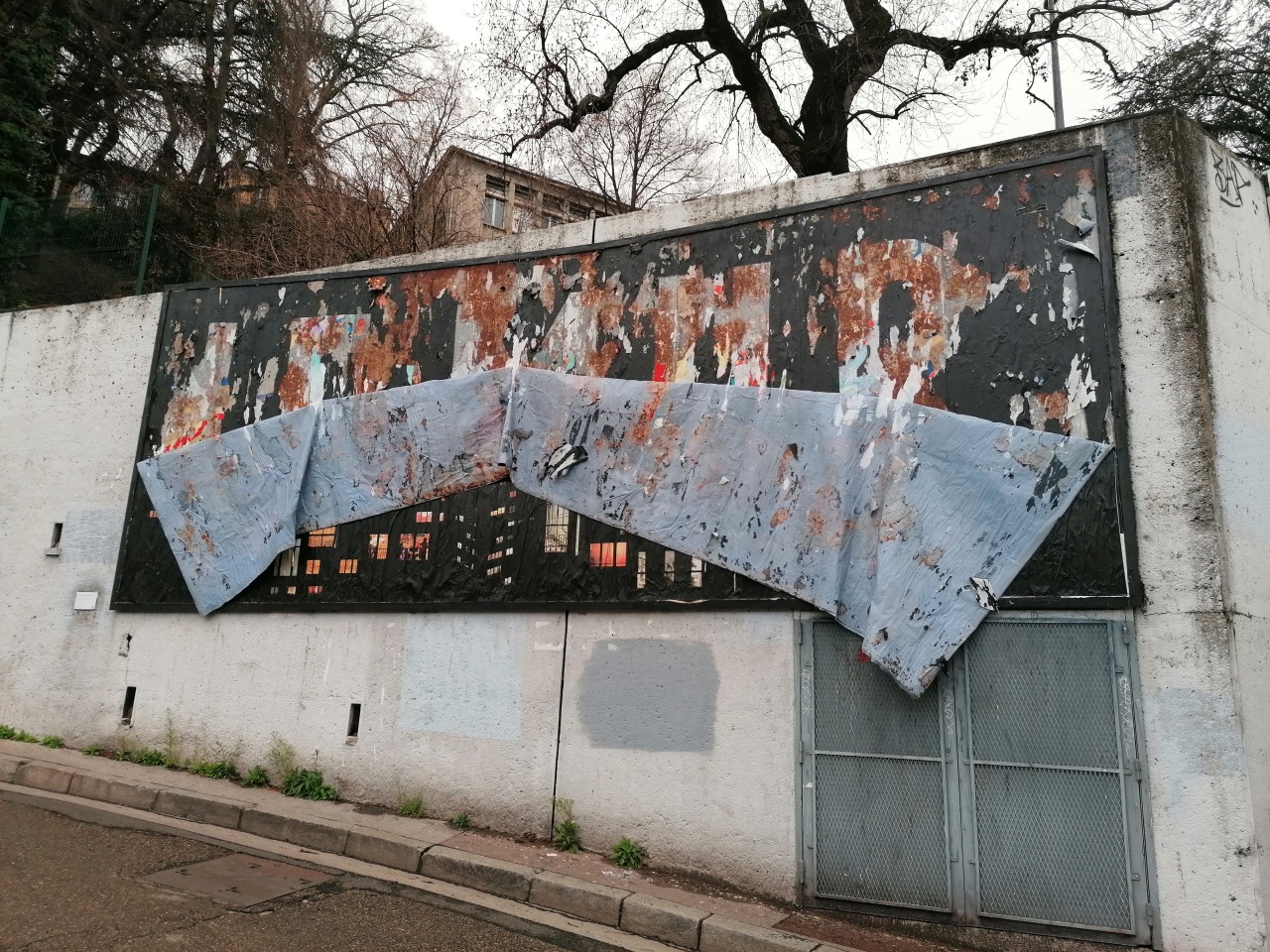 Collage de Inconnu, Décembre 2020 — M.U.R Saint-Étienne