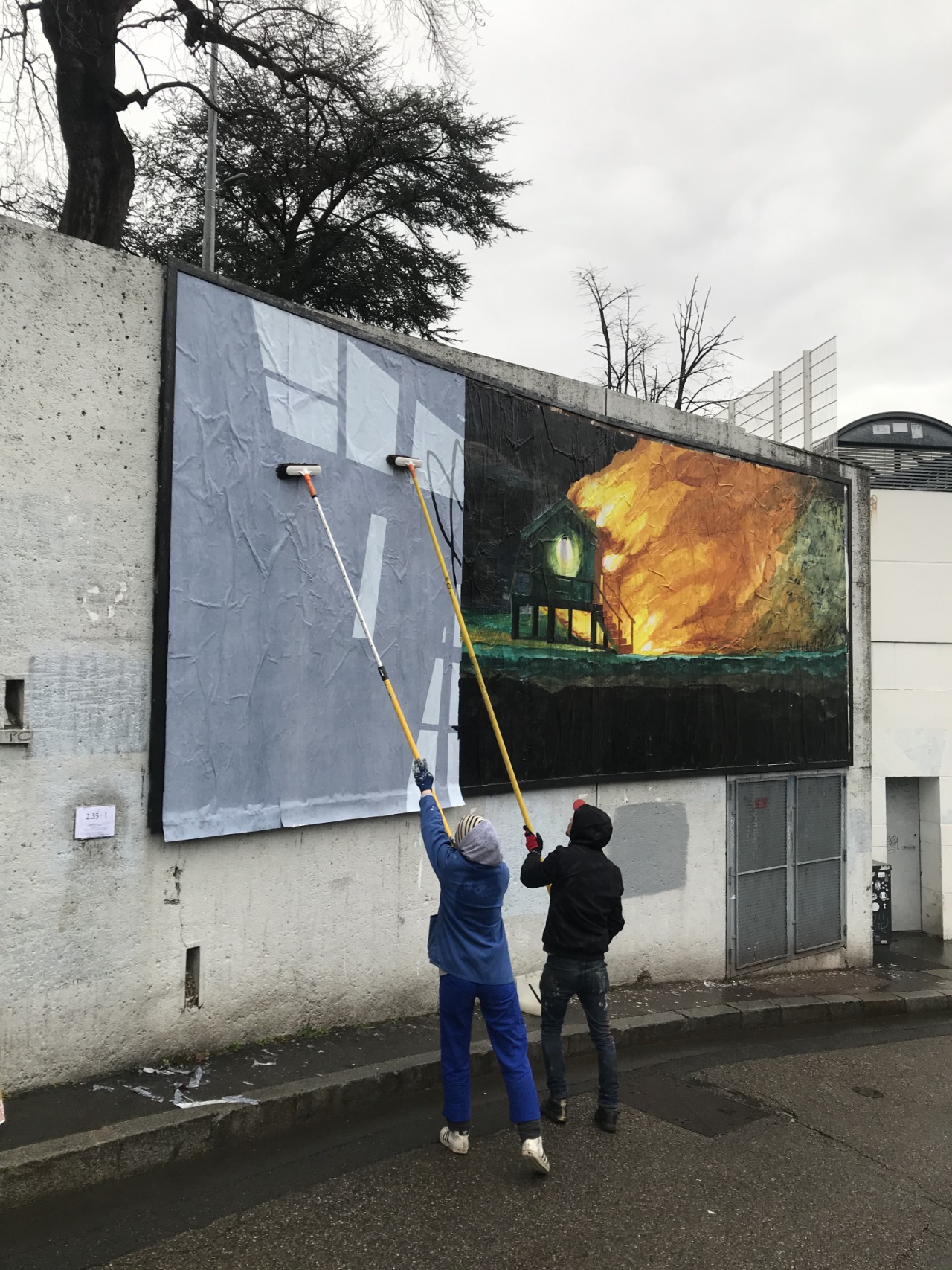 Collage de Camille Beauplan, Mars 2020 — M.U.R Saint-Étienne