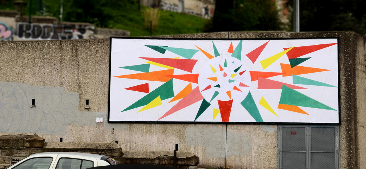 Collage de Surfil, Mai 2015 — M.U.R Saint-Étienne