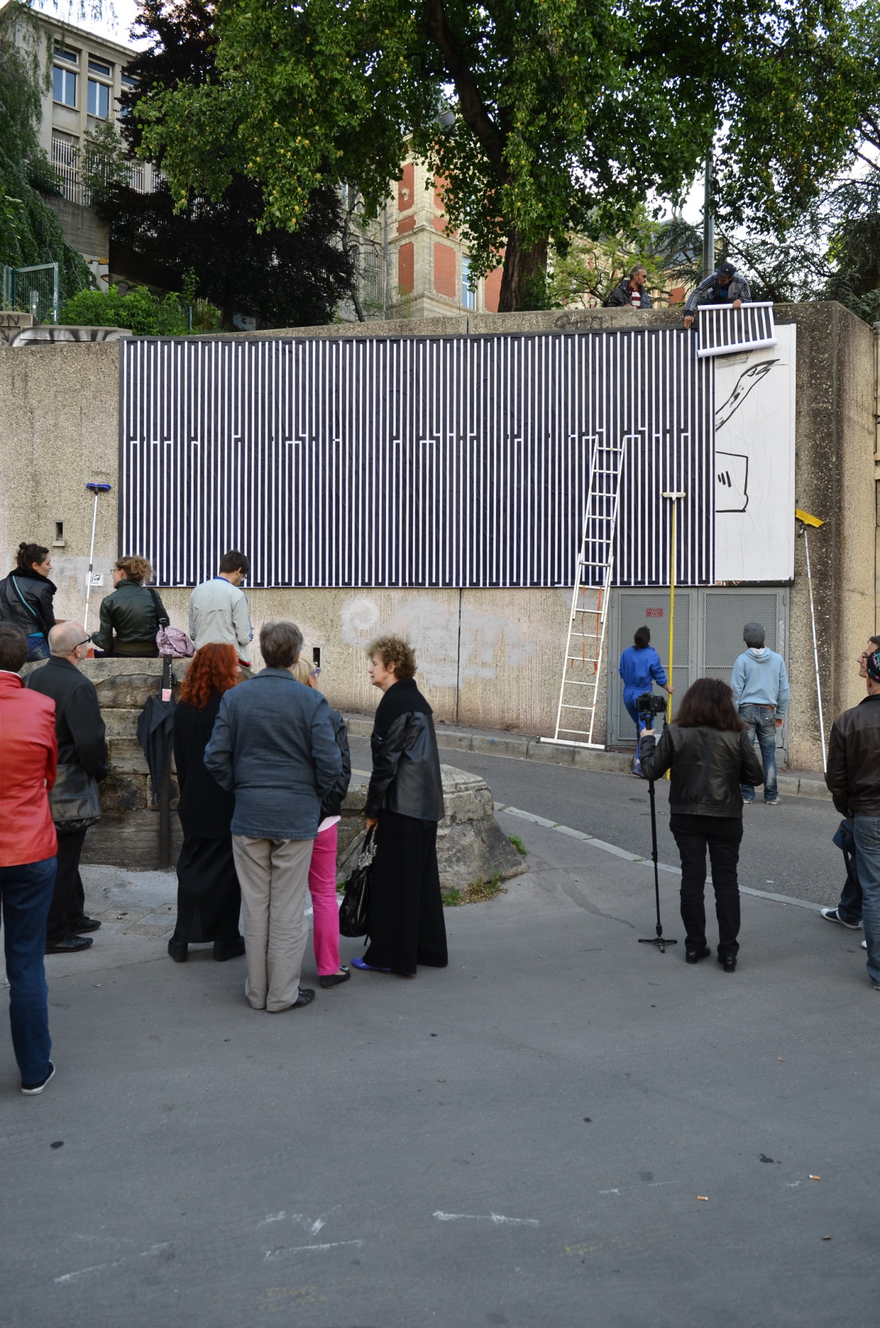 Collage de Inconnu, Mai 2014 — M.U.R Saint-Étienne