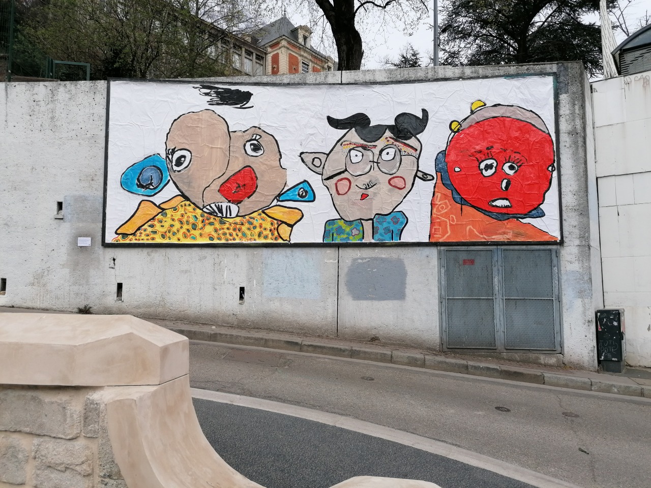 Collage de Inconnu, Mars 2022 — M.U.R Saint-Étienne