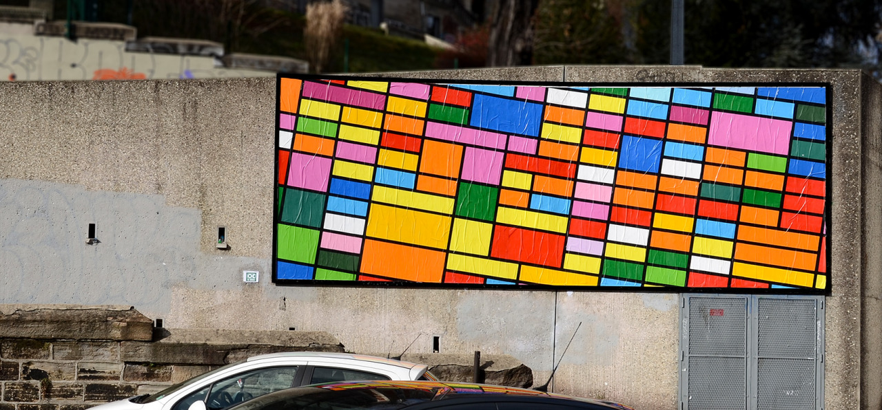 Collage de Inconnu, Février 2016 — M.U.R Saint-Étienne