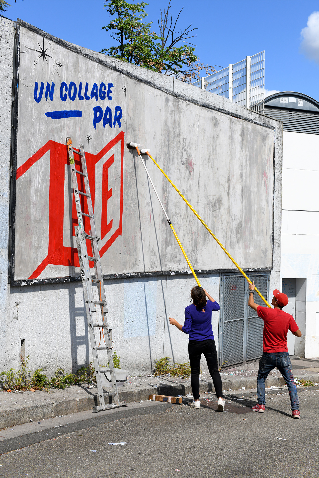 Collage de Inconnu, Septembre 2019 — M.U.R Saint-Étienne