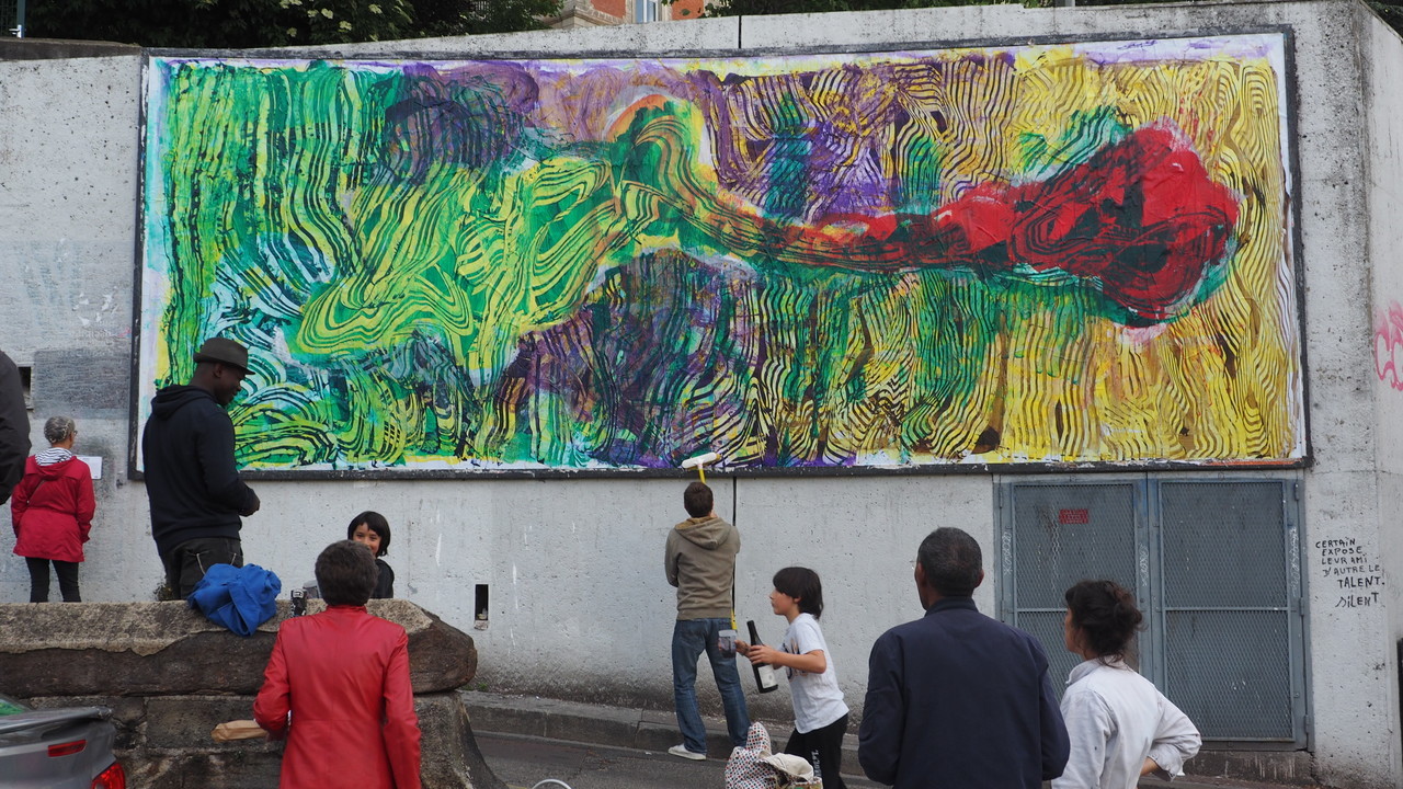 Collage de Inconnu, Juin 2019 — M.U.R Saint-Étienne