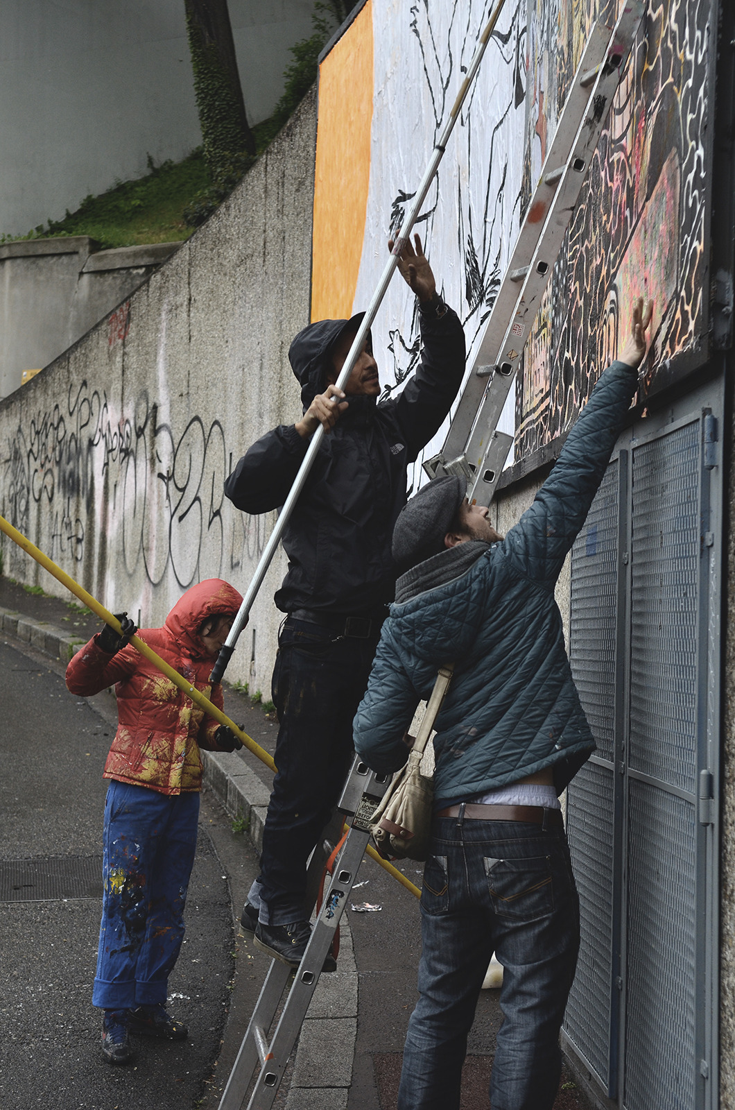 Collage de Inconnu, Mai 2014 — M.U.R Saint-Étienne