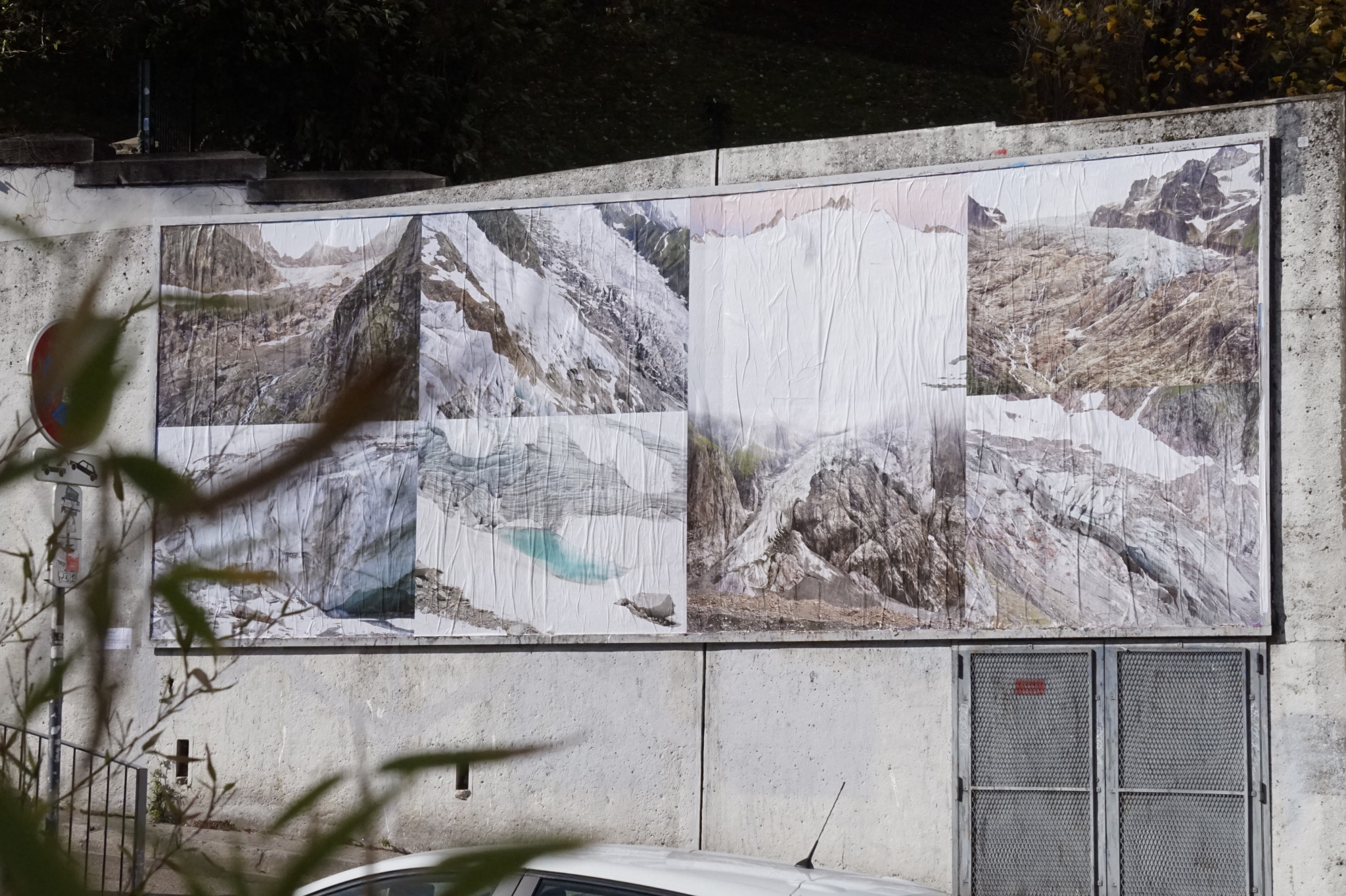 Collage de Aurore Bagarry, Novembre 2023 — M.U.R Saint-Étienne