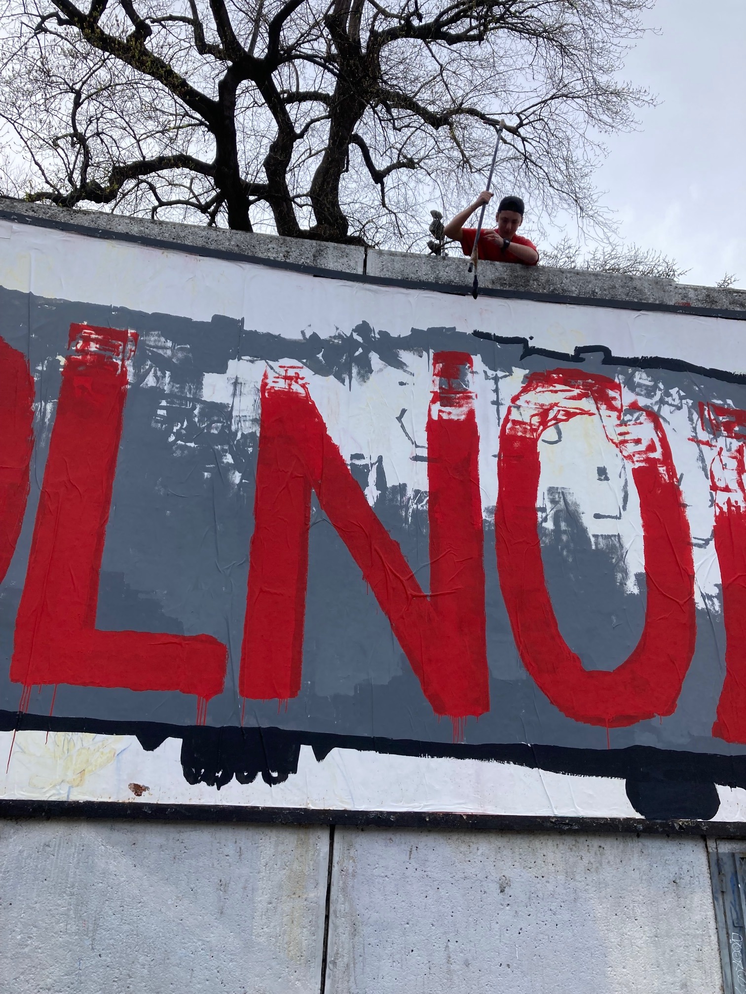 Collage de PLNR, POLNOR, Mars 2025 — M.U.R Saint-Étienne