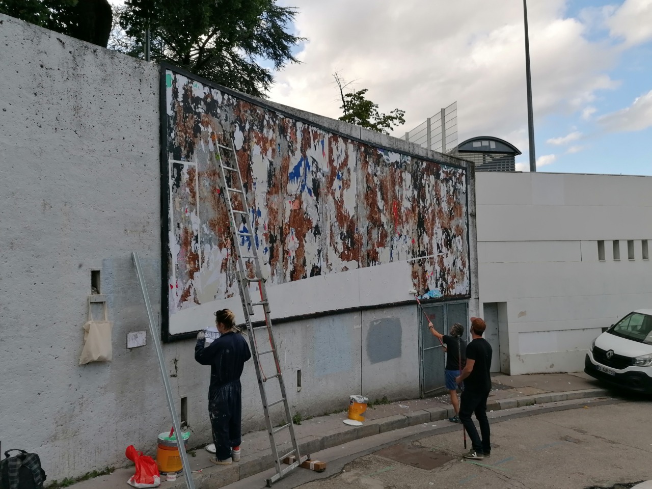 Collage de Inconnu, Août 2021 — M.U.R Saint-Étienne