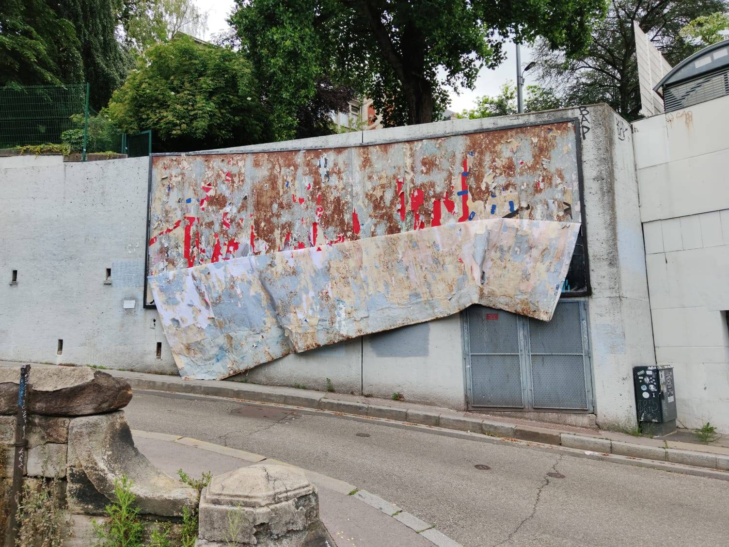 Collage de Inconnu, Juin 2020 — M.U.R Saint-Étienne