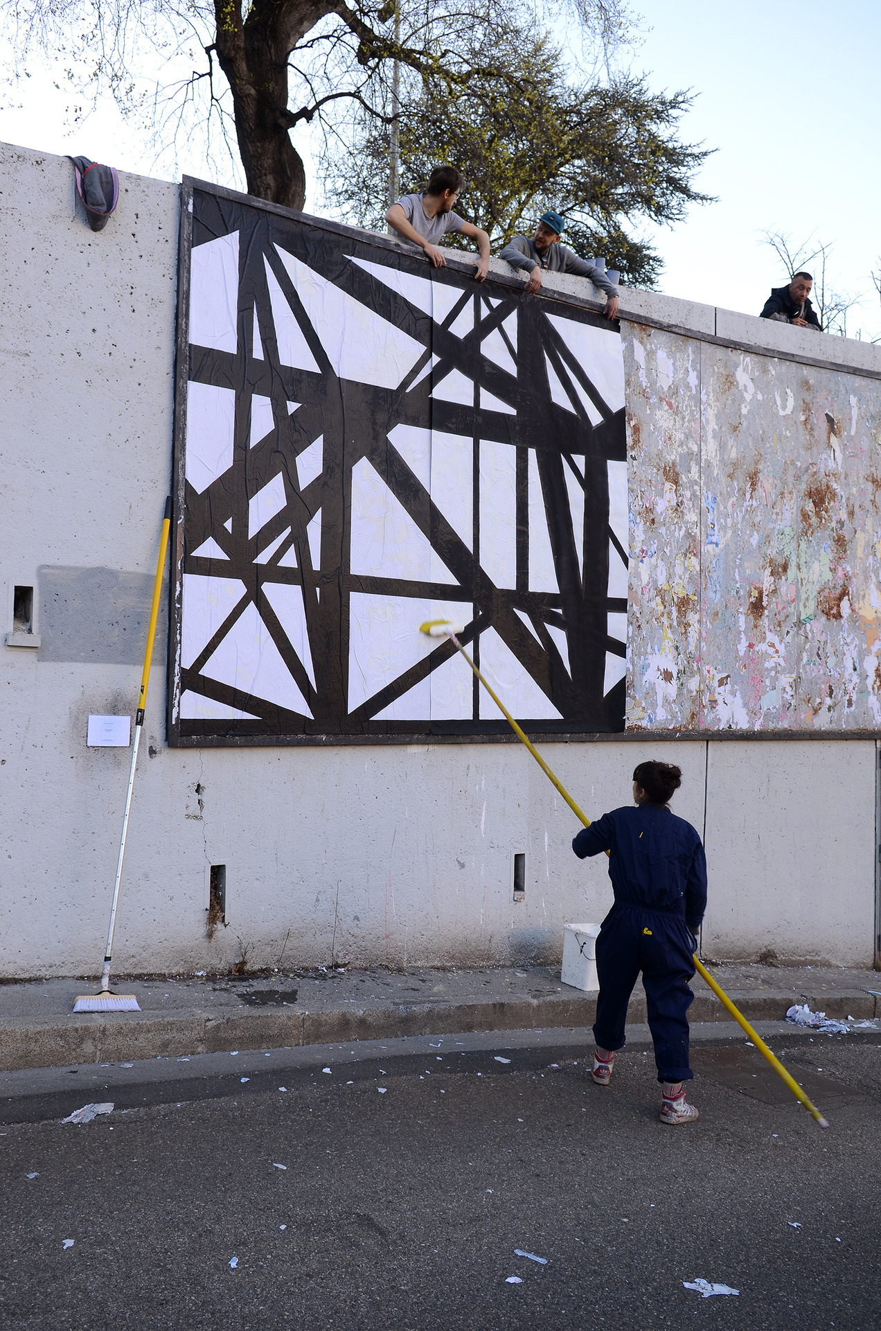 Collage de Graphic Surgery, Avril 2018 — M.U.R Saint-Étienne