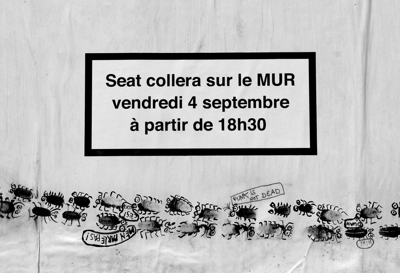 Collage de Inconnu, Août 2015 — M.U.R Saint-Étienne