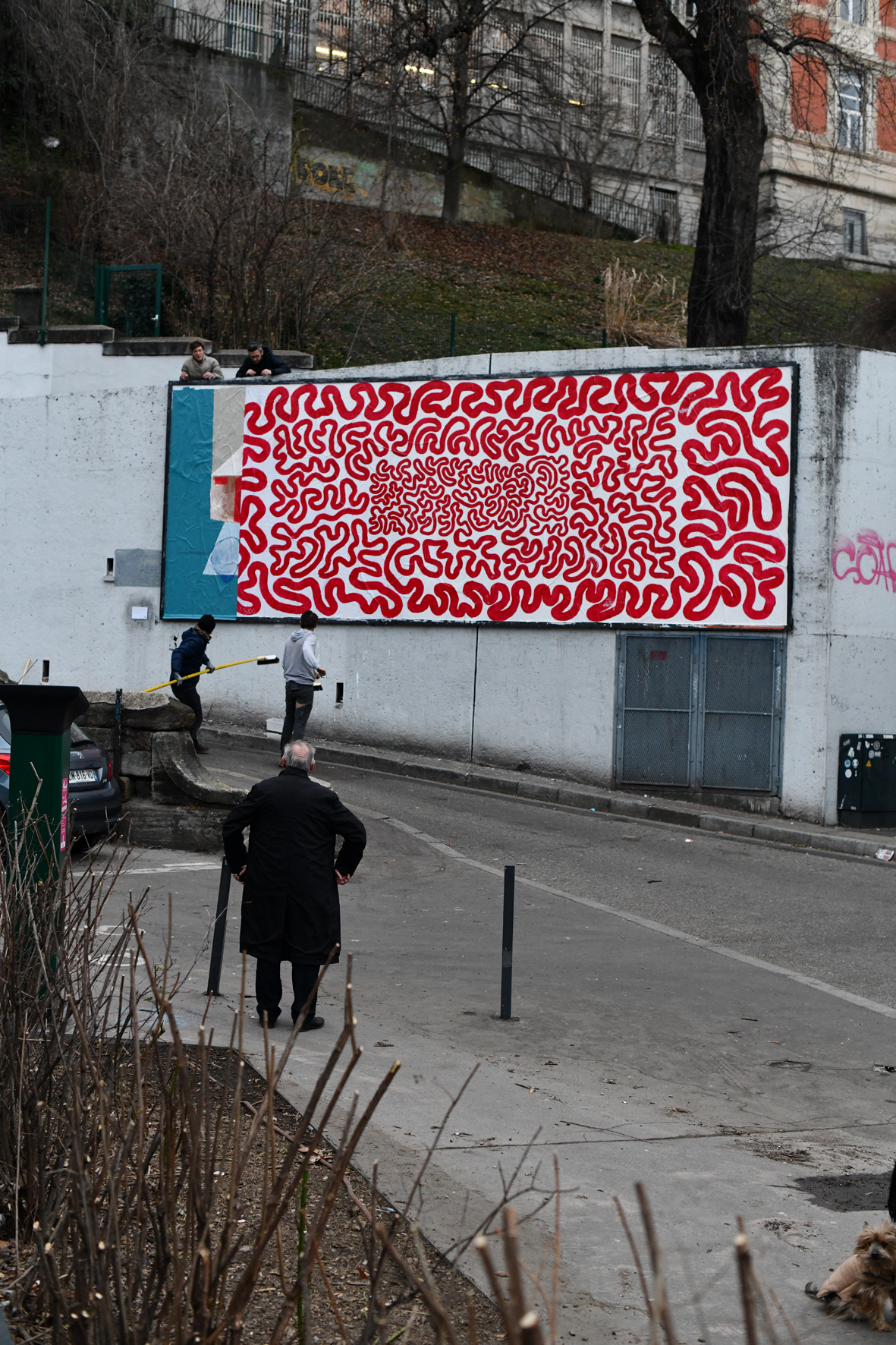 Collage de Johannes Mundinger, Mars 2019 — M.U.R Saint-Étienne