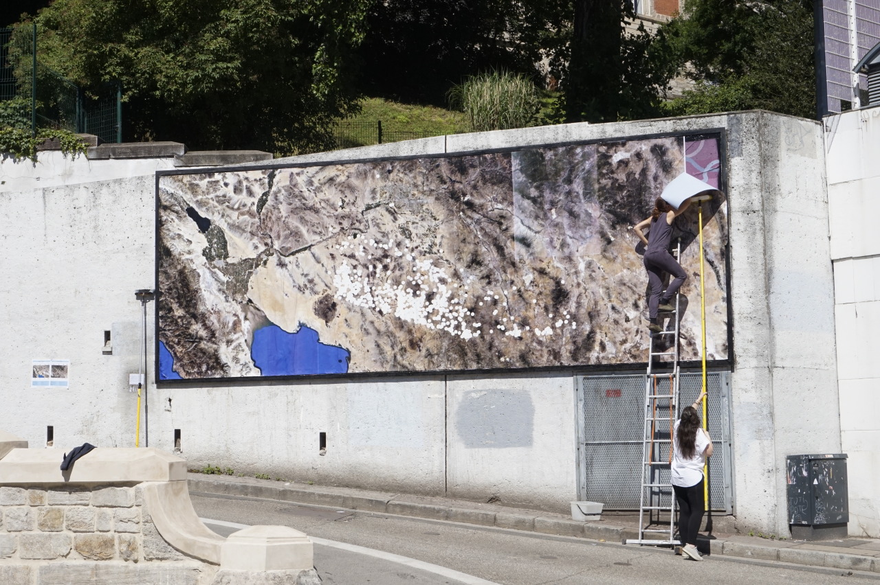 Collage de Inconnu, Juillet 2022 — M.U.R Saint-Étienne