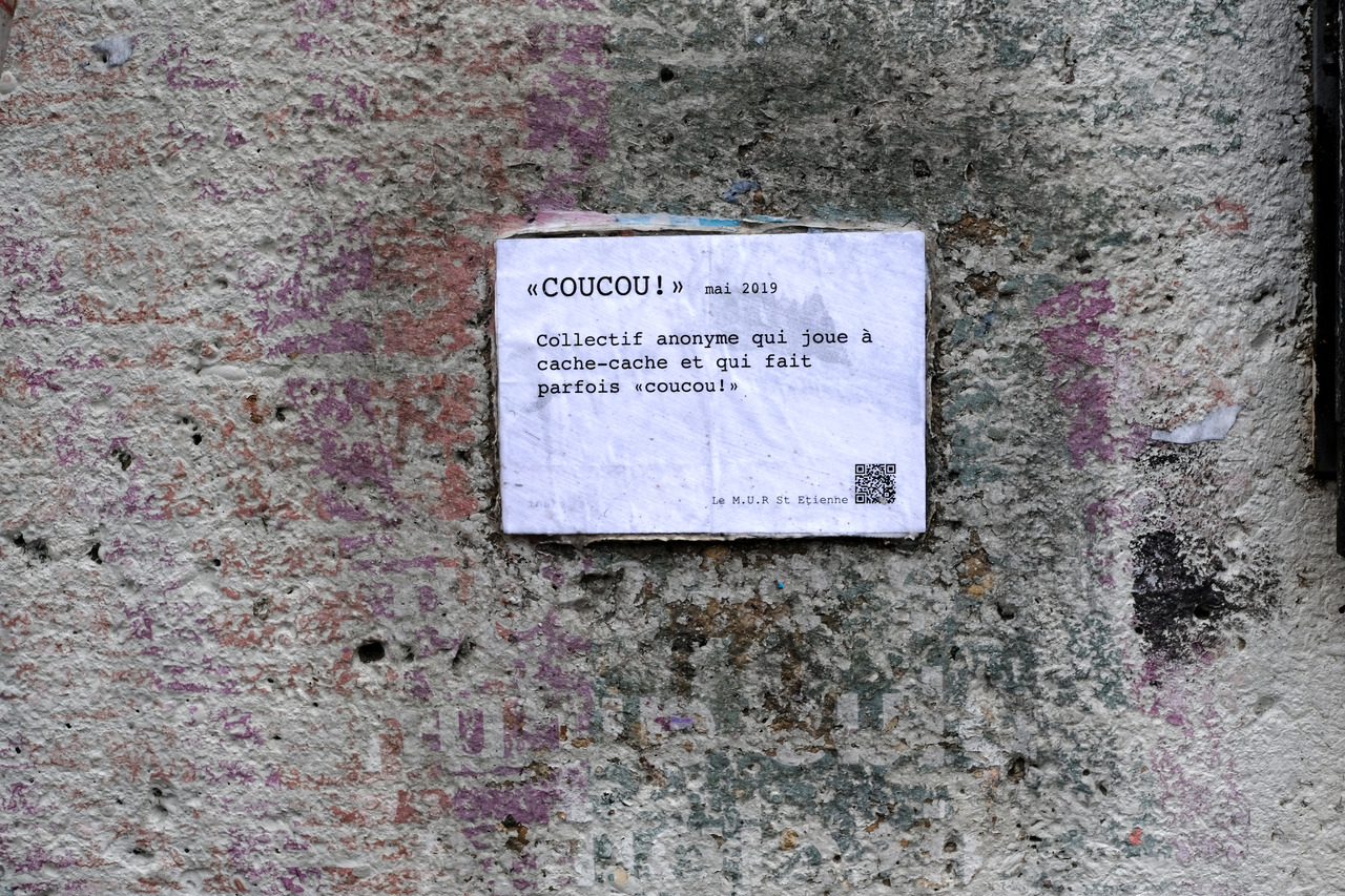 Collage de Inconnu, Mai 2019 — M.U.R Saint-Étienne