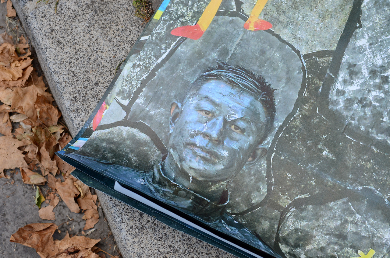 Collage de Inconnu, Octobre 2018 — M.U.R Saint-Étienne